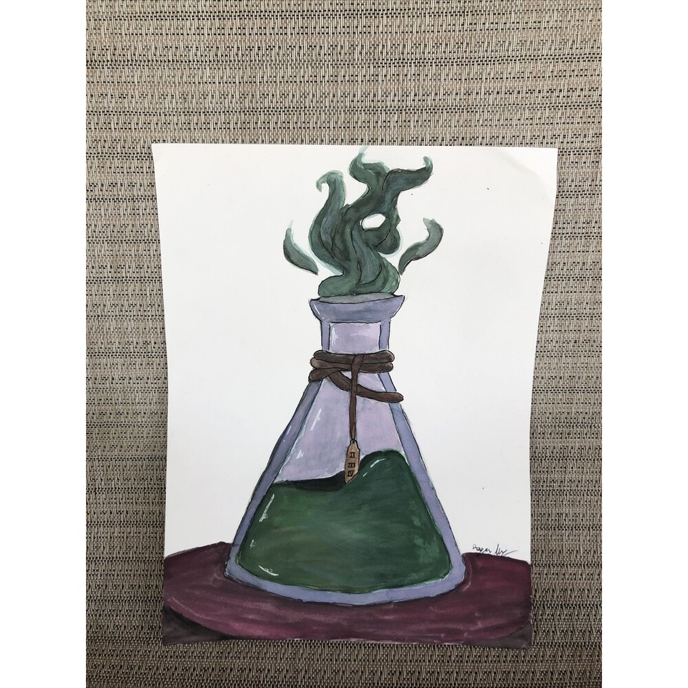 Art Deco By Local Art Student For Charity
